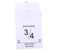 Calendrier Quotidien à Déchirer 2026, Grand Format, Papier, Bleu