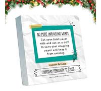 Calendrier Quotidien pour Bureau,Organisateur À Feuilles Détachables | Calendrier de Bureau Annuel | Pour Étudiants Ados Adultes Enseignants Amis Chambre Salon Salle À Manger