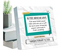 Calendrier Quotidien pour Bureau - Planificateur de Gestion d Emploi du Temps | Calendrier de Bureau Annuel - Pour Étudiants Ados Adultes Enseignants Amis Chambre Salon Salle À Manger