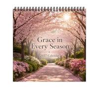 Calendrier saisonnier 2027 - Calendrier mural annuel | Planificateur | Design quatre saisons, suivi facile de la date pour la maison, le bureau, l'école et la famille