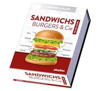 Calendrier Sandwichs, Burgers & Cie en 365 jours - L'Année à Bloc