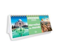 Calendrier semainier 2025 Merveilles du monde