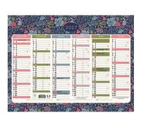 Calendrier Semestriel Exacompta 2027 Mini Labo avec décor recto-verso 43 x 33,5 cm Multicolore