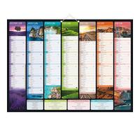 Calendrier semestriel mural 2026 - Bancolor - 40,5 x 55 cm
