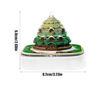 Calendrier Time Piece 2026 - Calendrier amovible d'arbre de Noël 3D 2026 - Planificateur de bureau décoratif lumineux créatif | Pour enseignants, étudiants, , adultes, Noël