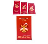 Calendrier traditionnel Barbanera 2026 - Nouveau calendrier - 264e année de publication + Almanach + Horoscope + Mini calendrier mural 28 x 13 cm + marque-page et calendrier de poche