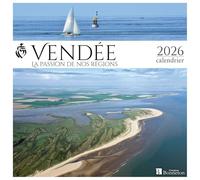 Calendrier Vendée 2026 Sables d'olonne Noirmoutier - (los) +offert un agenda de poche