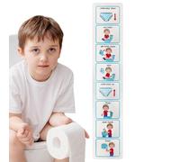 Calendrier visuel d'apprentissage de la propreté - Tableau d'autocollants pour l'apprentissage de la propreté | Apprendre aux à utiliser les toilettes. Le tableau des routines scolaires pour l
