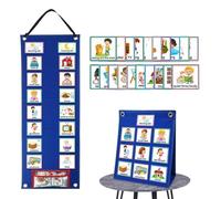 Calendrier Visuel Pour Enfant, Tableau Des Tâches De Routine Magnétiques Pour Enfant, Cartes De Calendrier Visuelles, Cartes De Routine Quotidienne Pour Enfant, Tableau Des Routines Quotidiennes