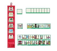 Calendrier Visuel Pour - Mini Poche De Voyage, Routine Quotidienne En Classe | Tableau De Comportement Pour L'école À Domicile, 45 Activités, 9 Cartes Vierges, Apprentissage Préscolaire, Éduca