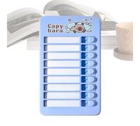 Calendrier visuel quotidien | Tableau de planification quotidien pour , familles, frères et sœurs, maison, salle de ppartement, école primaire