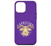 Calendrier Zodiaque Capricorne Coque pour iPhone 12 Pro Max