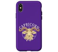 Calendrier Zodiaque Capricorne Coque pour iPhone X/XS