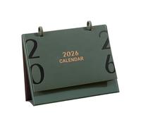 Calendriers de bureau motivants Calendrier de bureau avec base en cuir, 12 mois (janvier à décembre), for l'organisation quotidienne Calendrier mural AT-A-GLANCE 2026(Green)