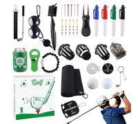 Calendriers de l'avent de golf, 24 jours d'accessoires pour le golf, pour débutants, mari, père, fils, couple, famille, amis, joueurs