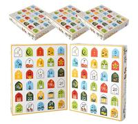 Calendriers De L'Avent Du Ra-madans 2026, 30 Boîtes Vides Pour 30 Jours, Calendrier De L'Aïd Mu-barak Coutdown, Boîte-cadeau Rechargeable Du R-amadans Boîte-cadeau Vide Calendrier R-amadans (5pcs)