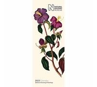 Calendriers muraux 2023 par Portico Designs (NHM Botanical Slim Calendar)
