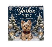 Calendriers Muraux 2027 Planificateur Familial Mensuel 12 Mois de Janvier | Calendrier Planification Chiot Pour La Maison Le Bureau La Chambre L'École Et L'Appartement