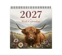 Calendriers Muraux Planification Suspendue 12 Mois Design Vache Mignonne