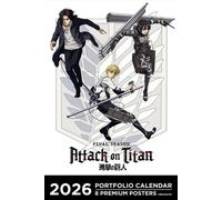 Ynnis Éditions – Calendriers Portfolio – L'Attaque des Titans Saison 4 – 2026