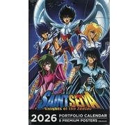 Calendriers Portfolio 2026 Saint Seiya: Les Chevaliers du Zodiaque