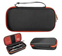 Calenxy Étui de microphone Bluetooth compatible avec JBL PartyBox Wireless Mic, boîtier de microphone sans fil, portable à double micro, sac de voyage pour récepteur, adaptateur, piles