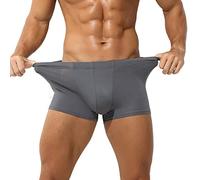CaleOns Homme Boxer Box Hero en Fibre De Bambou Pantalon XXL Boxer Homme Blanc Sexy Long Coton Blanc Lot Revendeur Calecon Calecon sans Couture