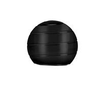 CaLeQi Bureau Cinétique Jouet Bureau Spinner Ball en Métal Gyroscope avec Illusion Optique pour Soulager Le Stress Inspirer La Créativité Intérieure (Black, Diamètre: 45 mm)