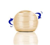 CaLeQi Bureau Cinétique Jouet Bureau Spinner Ball en Métal Gyroscope avec Illusion Optique pour Soulager Le Stress Inspirer La Créativité Intérieure (Golden, Diamètre: 45 mm)