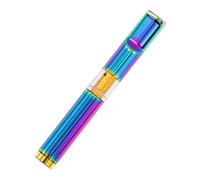 CaLeQi Filtre à Cigarette Dragon Filtre à Tabac Réutilisable avec Multi-Filtrage pour Cigarettes Standard Ø8mm, Cigarettes Slim Ø6mm et Ø5mm (Éblouissant et Coloré)