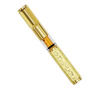 CaLeQi Porte-Cigarettes Dragon Filtre à tabac réutilisable avec multi-filtrage pour Cigarettes Standard Ø8mm, Cigarettes Slim Ø6mm et Ø5mm (Auspicious Flower Gold)