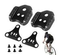 Cales Adaptateur Pour Chaussures Spd,Adaptateur De Cale Spd, Adaptateurs de cales Rode Bike Spd avec 3 trous, Adaptateur de conversion en métal pour Support uniforme, accessoires de cyclisme pour péda