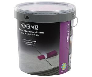 Cales auto-nivelantes pour carrelage de niveau et joints réguliers SIDAMO - 11255306