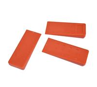 Cales D'abattage, Outils D'exploitation Forestière en Plastique à Pointes pour Tronçonneuses, D'arbres, Ensemble de 3 Pièces pour L'abattage D'arbres de Jardin, Taille 7,87x3,23x1,26 Pouces
