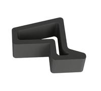 Cales de butée de porte pour plusieurs surfaces avec stable, gris | Cales réglables de durabilité avec texture antidérapante pour les surfaces de tapis en bois et la stabilité de la maison