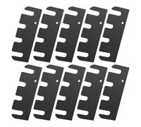 Cales de charnière - de réglage en acier inoxydable - 10,2 cm - Entretoise de charnière de porte en acier inoxydable résistant à la rouille - pour réparation de cadre d'armoire, réparation de