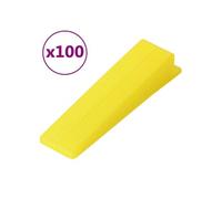Cales de nivellement pour carreaux 100 pcs