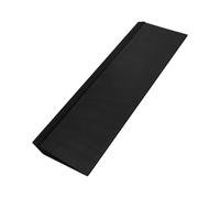 Cales de pied - Bloc de squat | Cale d'entraînement inclinée antidérapante pour squats, étirements et mobilité, 2 pièces, mousse haute densité, noire, pour équipement de fitness et d'haltérophilie à d