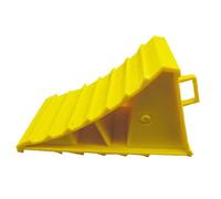 Cales De Pneu - Rampe D'arrêt De Roue Robuste, Bloc D'aide Au Stationnement À Haute Adhérence, Cale De Positionnement De Véhicule Compacte | Stabilisation Sécurisée De Camping-car, Camion, Ancre De Su