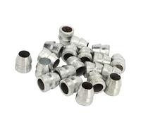 Cales de poignée de Hache Ronde de sécurité 20 pièces Cales de Hache de fendage de Marteau en Acier Robuste pour fendre Le Bois et hacher des bûches matériau de Fer Durable (18mm)