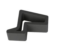 Cales de porte et fenêtre multifonctionnelles pour la maison, gris | Base antidérapante, maintien stable sur les surfaces du sol, protège la sécurité de la maison avec butée de porte durable