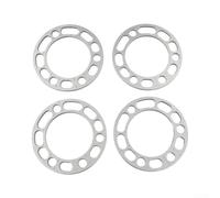 Cales de pour roue 6mm pour aluminium 4pcs pour Élargissement pour voie | Épaisseur 6mm, pour aluminium moulé, augmente garde au pour sol, évite pour contact étrier, 4 incluses