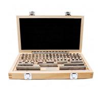 Cales de réglage, Bloc de mesure précision en acier rapide, jeu pièces étalons for la longueur, calibre, bloc d'étalonnage for pied à coulisse Pour accessoires de scie circulaire(87)