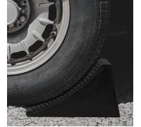 Cales de roue 4 pcs 16x9x9 cm Caoutchouc