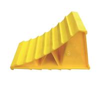 Cales de Roue - Dispositif Anti-Recul Voiture Triangle, Aide au Stationnement Base Antidérapante | Butée Pneu Robuste pour Automobile, Remorque, Camion et Camping-Car sur Pente, Garage