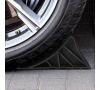 Cales de roues 2 pcs 25x10x11,5 cm plastique cale bloqueur de roue vidaXL