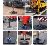 Cales de stabilisation pour stabilisateurs de grue Coussinet de stabilisateur, plusieurs tailles, 1/2/4/6 paquets