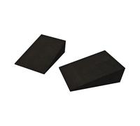 Cales de yoga en mousse - Blocs inclinés pour étirement des mollets - Bloc compensé - Pour pauses de travail, maison, fitness, entraînement, pilates et studio