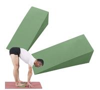 Cales de yoga en mousse - Planche inclinée inclinée pour squat | Outil d'étirement du mollet, de la cheville et du pied | Planche inclinée pour entraînement de force, de flexibilité et de mobilité