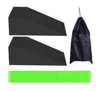 Cales en mousse, cale d'exercice - Rampe de squat antidérapante professionnelle | Planche oblique légère pour étirement du mollet, Yoga Requent Planche oblique légère pour étirement du mollet, Yoga